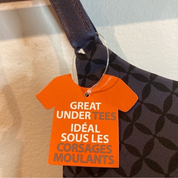 WARNER’S Sz 34B This is not  a Bra Padded Underwire Tee Bra - Picture 3 of 9